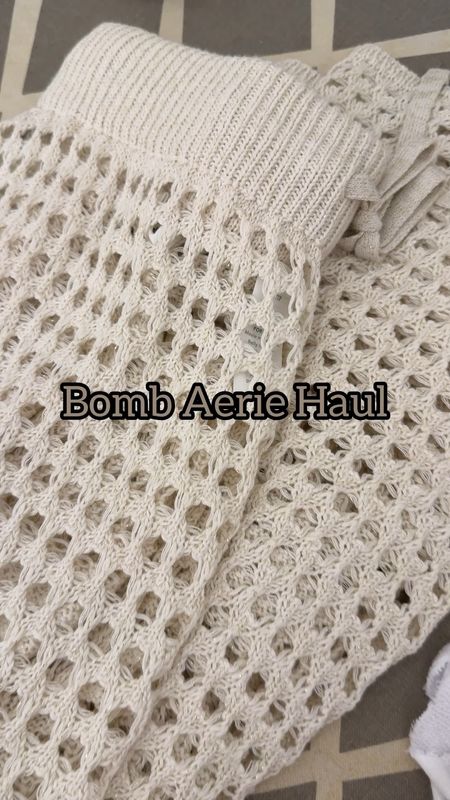 Aerie haul with lots of sale items 

#LTKSaleAlert #LTKSeasonal #LTKVideo