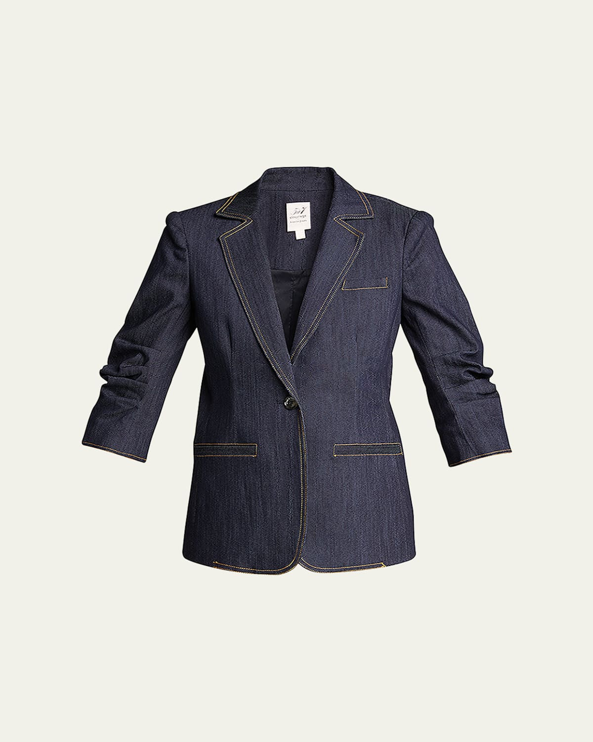 Khloe Denim Blazer | Bergdorf Goodman