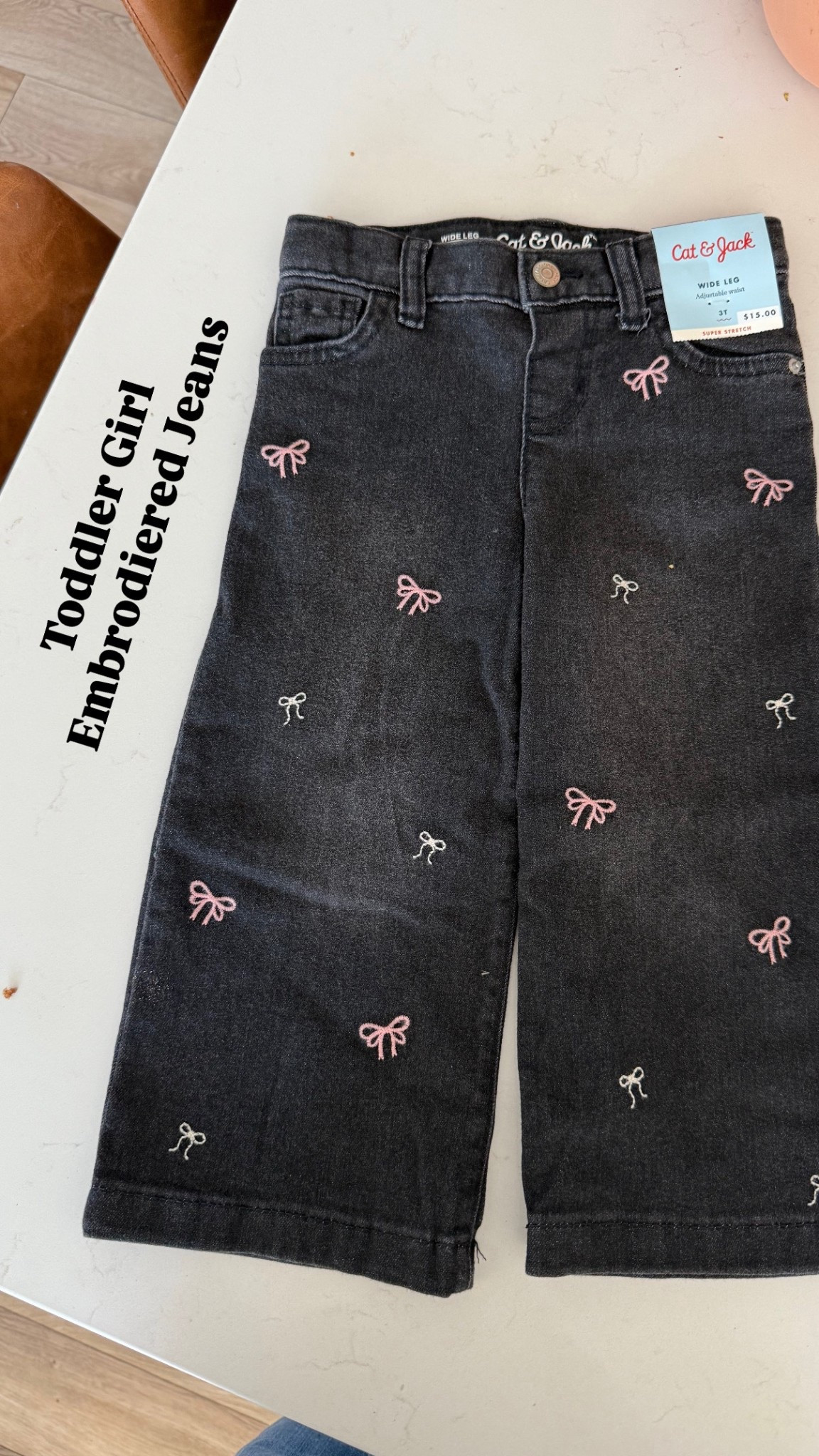 Ok, TARGET. Wide leg embroidered denim pants . Sizes 12M-5T. My only complaint is they’re not in my size. 

#LTKSeasonal #LTKKids #LTKFamily