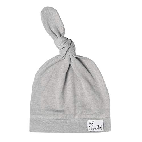 Copper Pearl Baby Beanie Hat Top Knot Stretchy Soft Stone | Amazon (US)