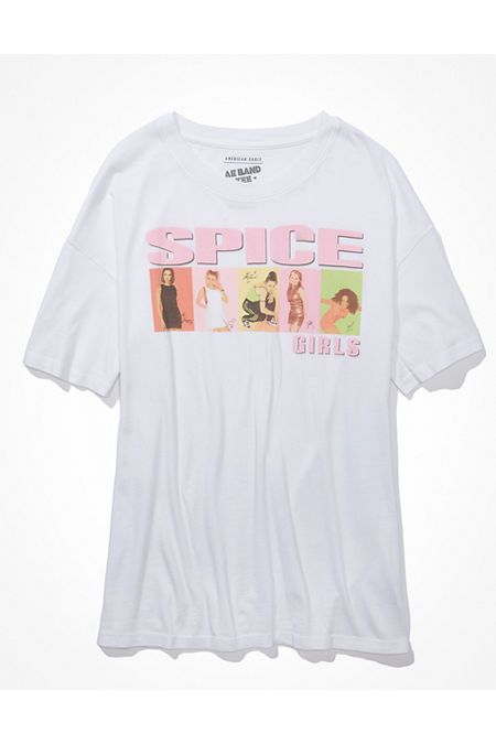 AE Oversized Spice Girls Graphic Tee | American Eagle Outfitters (US & CA)
