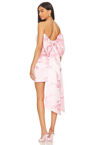 LoveShackFancy Rhoswen Dress in Candy Pink from Revolve.com | Revolve Clothing (Global)