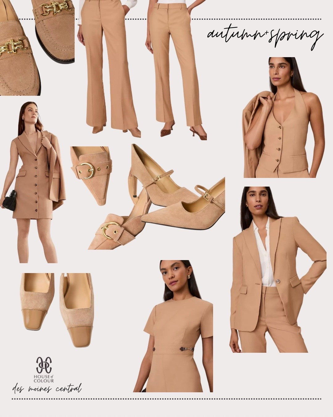 This color from Ann Taylor is the PERFECT neutral for springs + autumns. I do best with a curvy fit and these were spectacular! I grabbed the trouser fit with the perfect flare at the hem.  #houseofcolour #hocspring #hocautumn

#LTKWorkwear #LTKSaleAlert