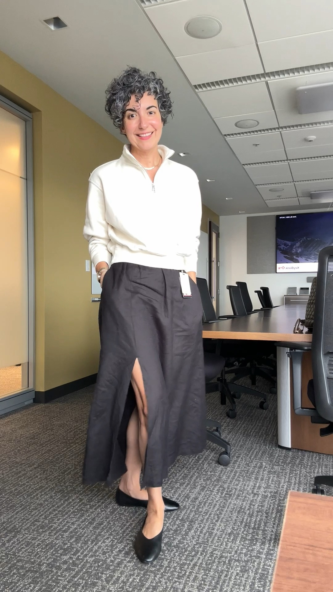 Tuesday OOTD - my exact too is older but I linked an identical one. Wearing a small in skirt.

#LTKootd #LTKgrwm