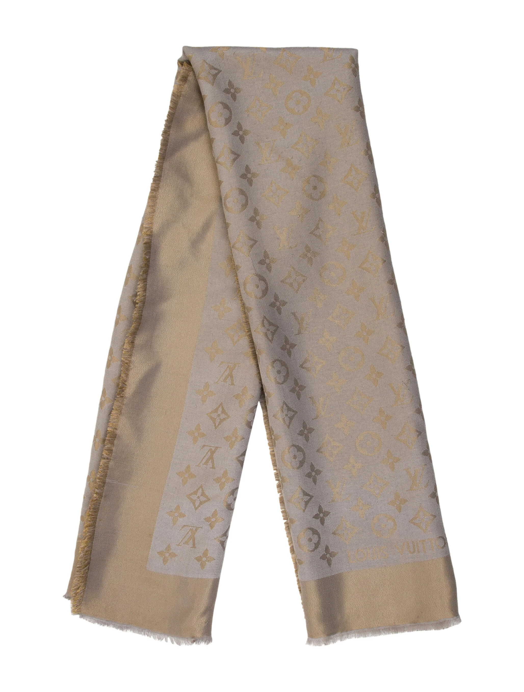 Louis Vuitton Silk Monogram Pattern Scarf - Brown Scarves and Shawls, Accessories - LOU1222365 | ... | The RealReal