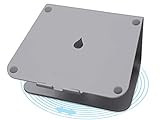 Rain Design mStand360 Laptop Stand with Swivel Base, Space Gray (10074) | Amazon (US)