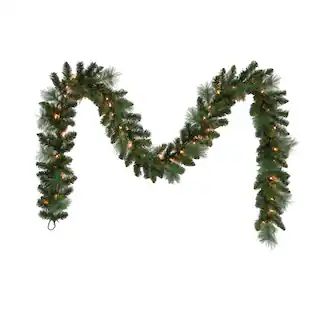 9ft. Pre-Lit Pine Garland by Ashland® | Michaels Stores