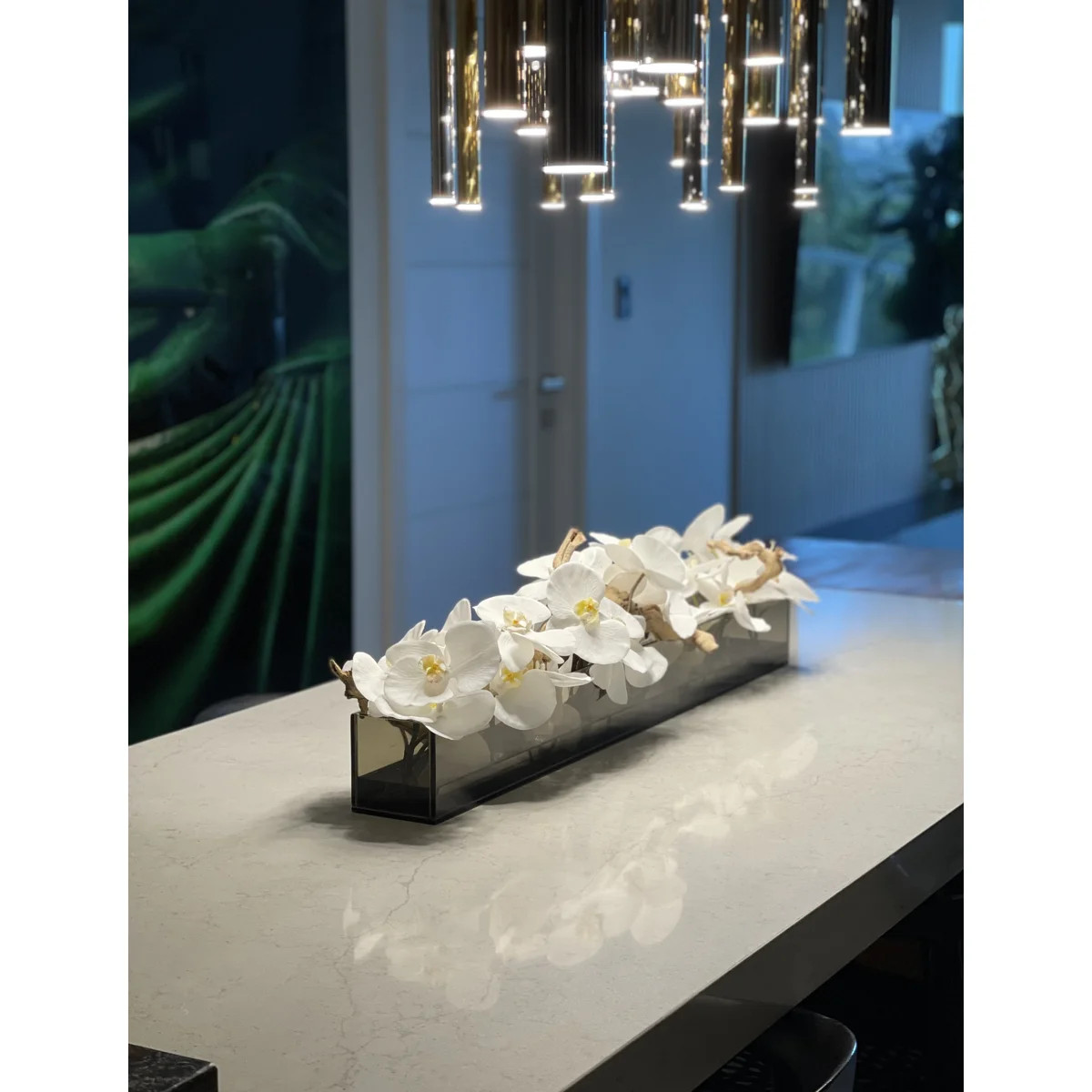 Orchid Arrangement in Planter | Wayfair North America