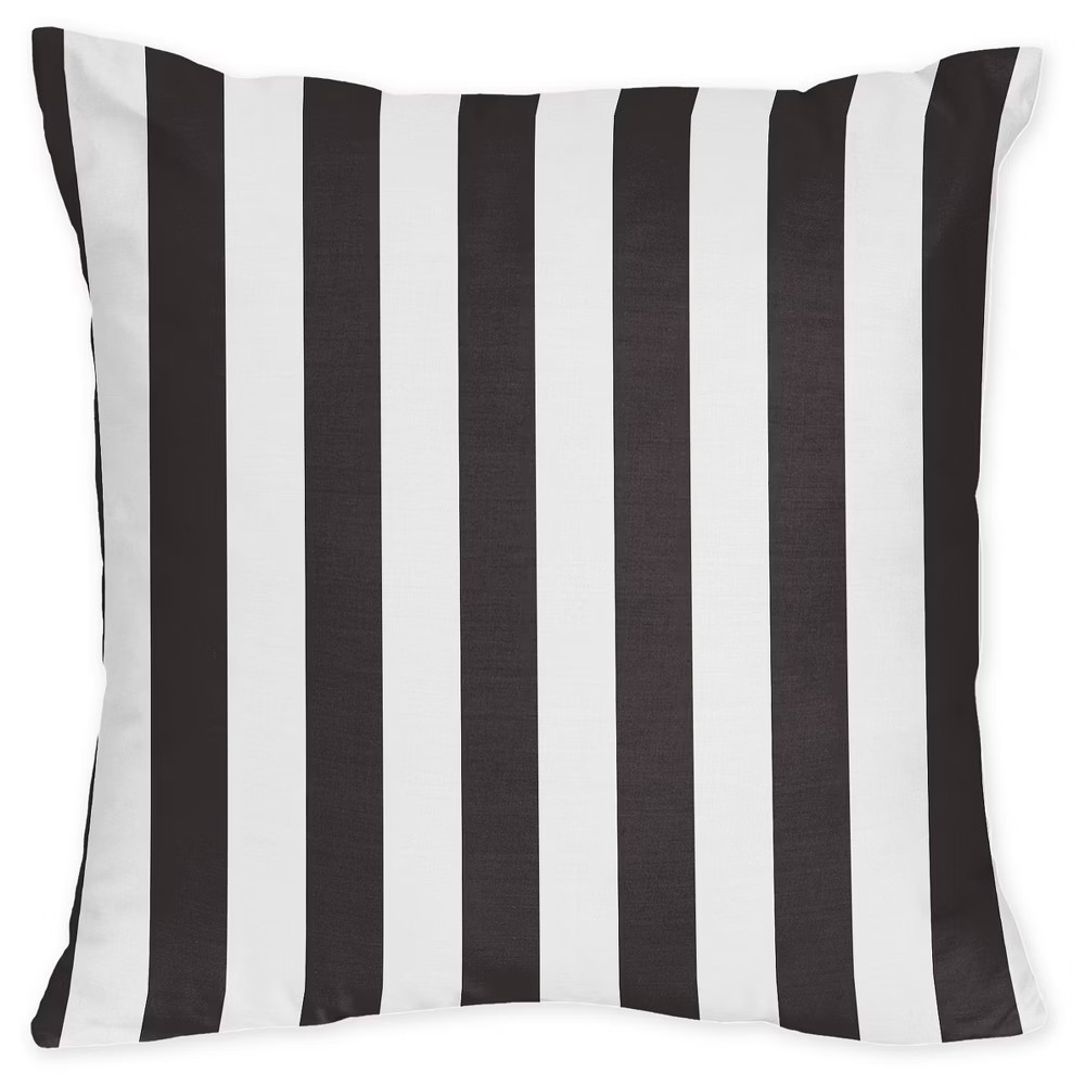 Pink & Black Paris Throw Pillow - Sweet Jojo Designs , Black Pink White | Target
