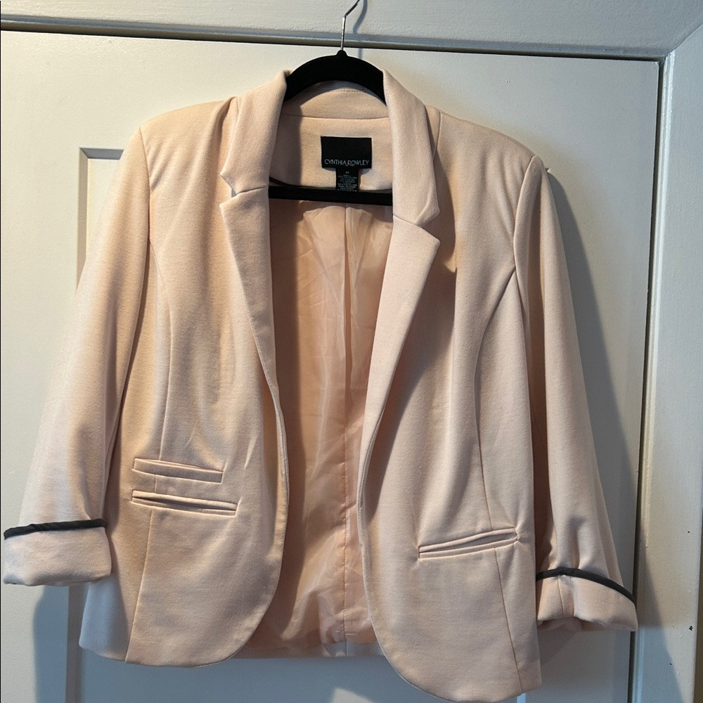 Cynthia Rowley Women's Pink Blazer  | Poshmark