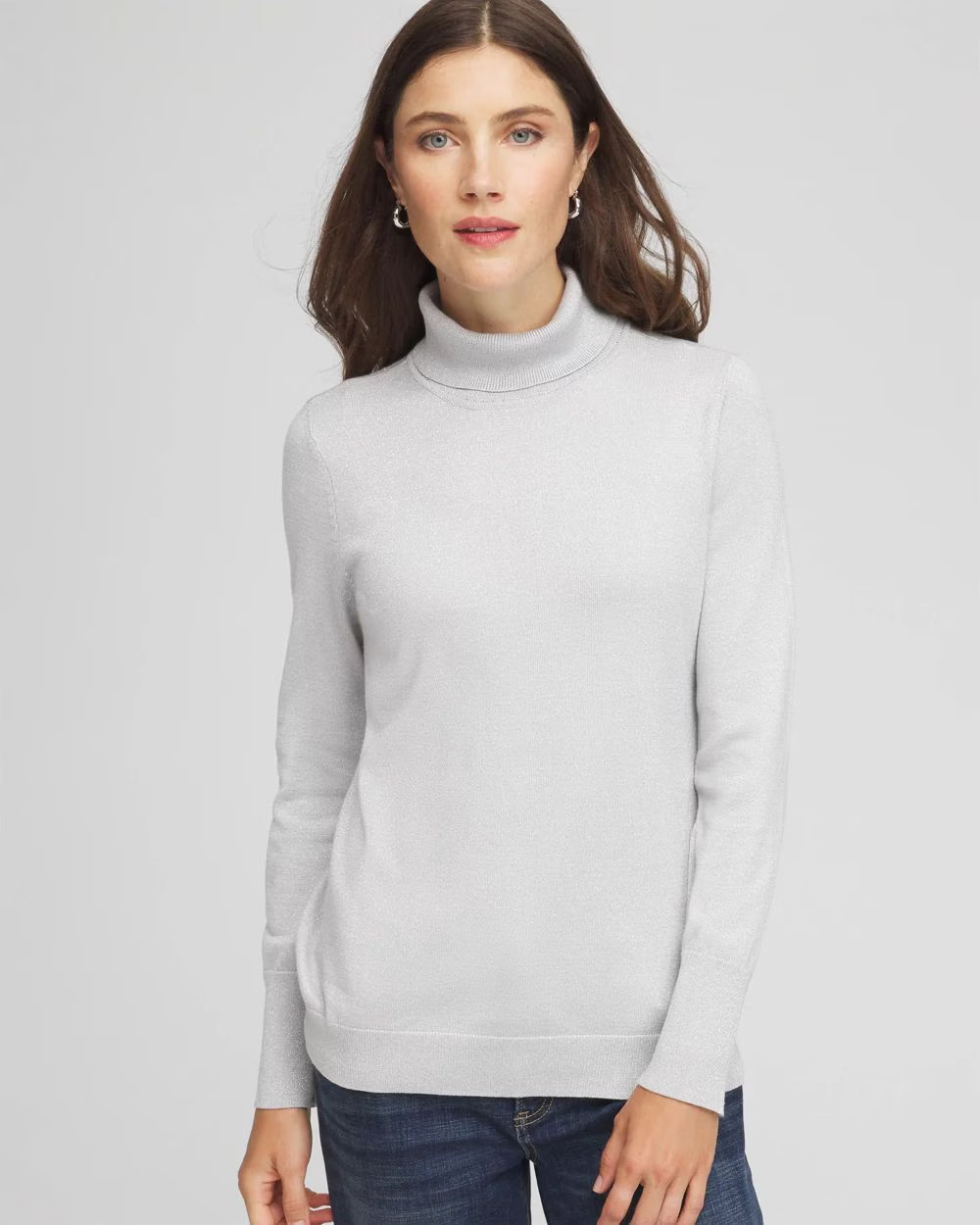 Metallic Turtleneck Pullover Sweaters | Chico's
