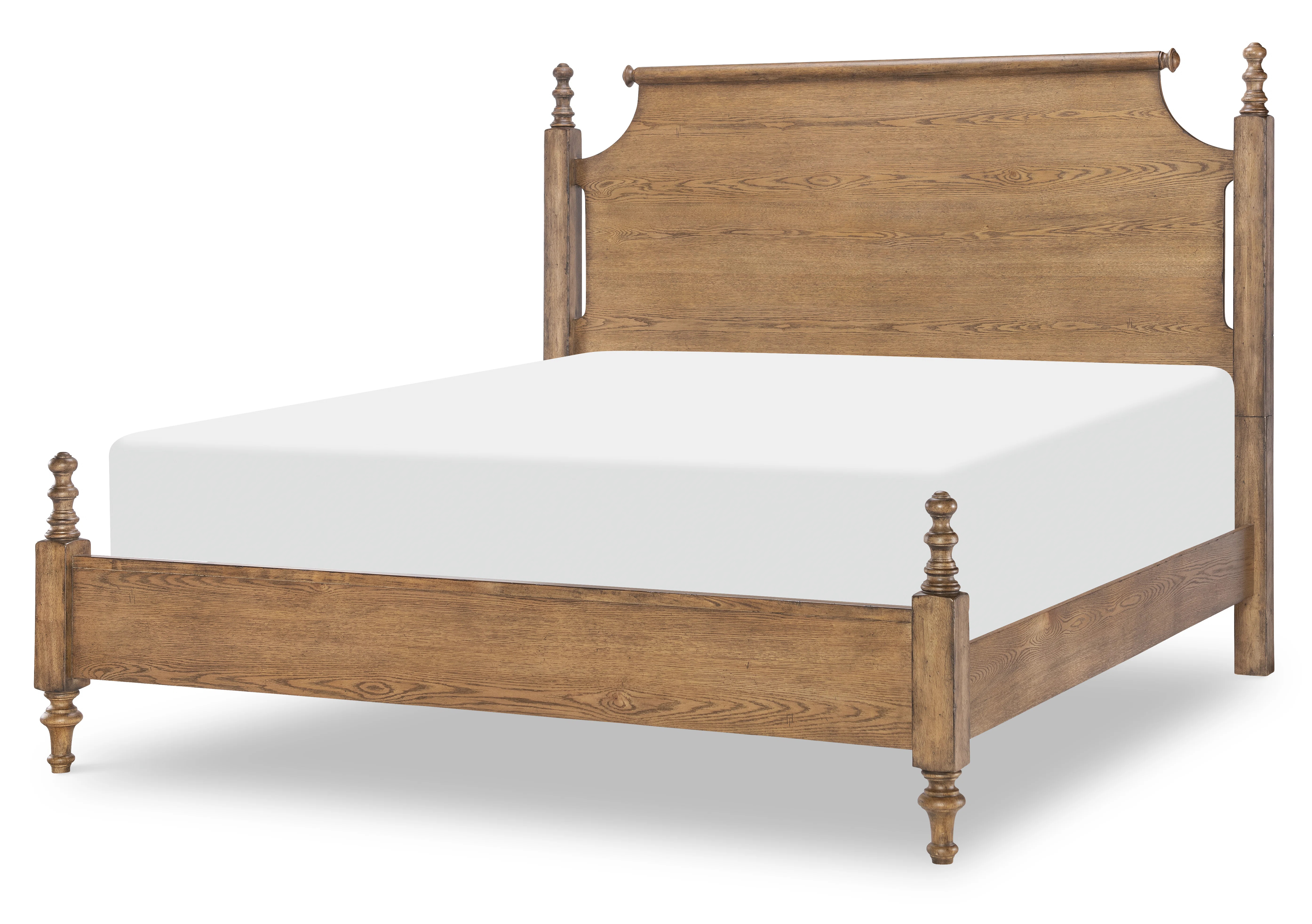 Vintage Market Complete High/Low Poster Bed | Birch Lane