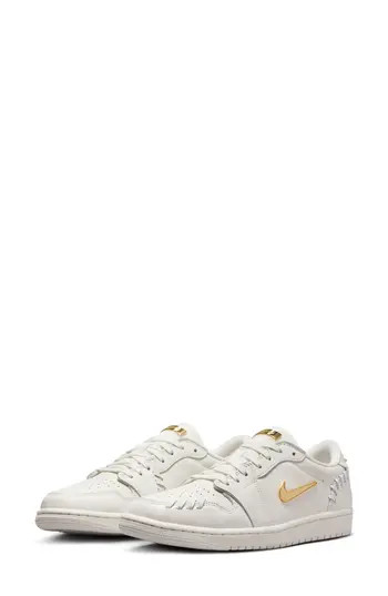 Air Jordan 1 Low Method of Make Sneaker in Sail/Metallic Gold/Sail at Nordstrom Rack, Size 11.5 | Nordstrom Rack