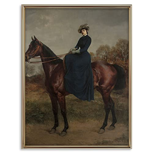 Equestrian Wall Decor - Horse Art Print for Home Decor - Antique Horse Riding Wall Artwork Decora... | Amazon (US)