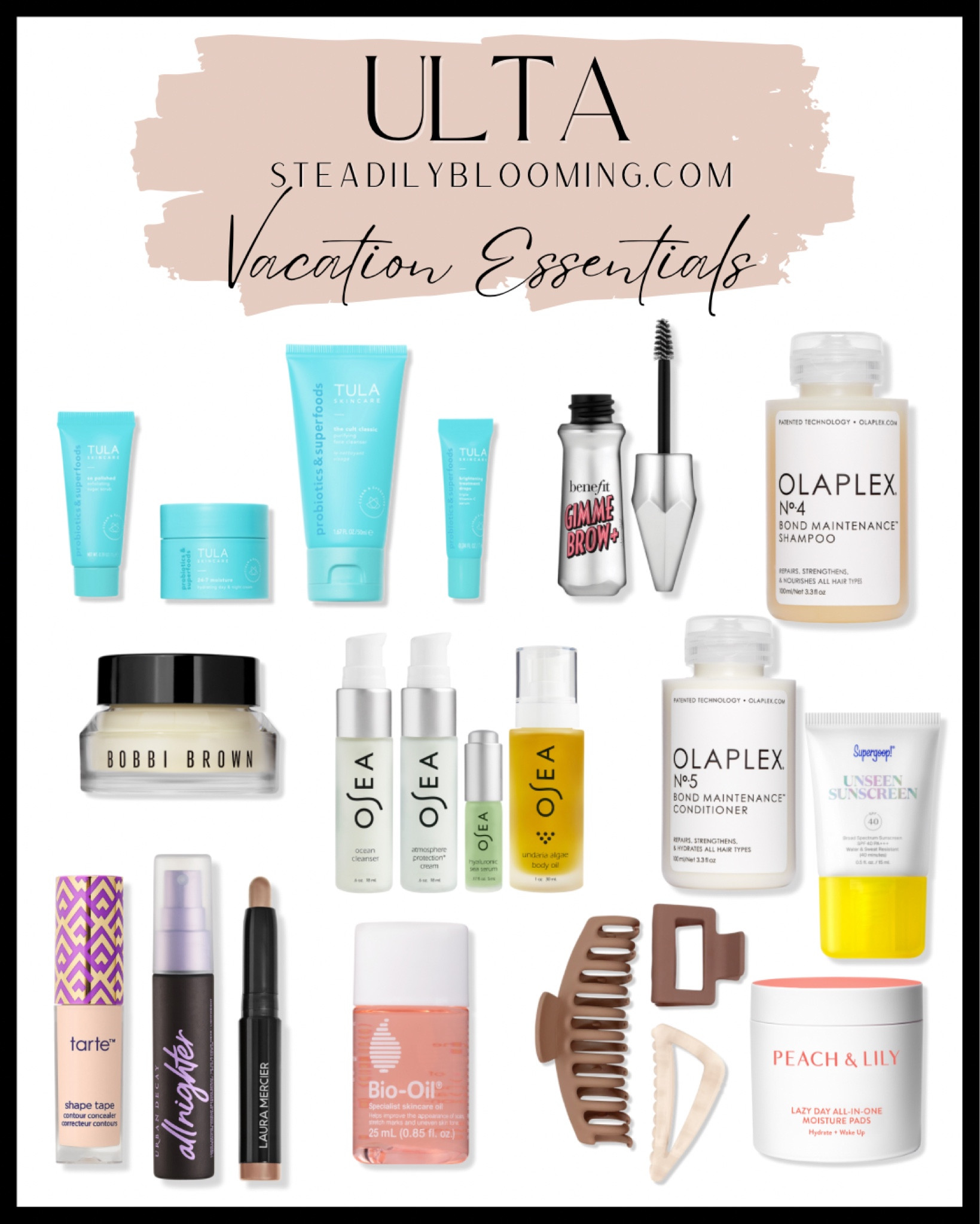 Vacation essentials 

#LTKtravel #LTKbeauty #LTKGiftGuide
