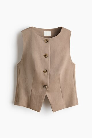 H & M - Weste - Beige - Damen | H&M (DE, AT, CH, NL, FI)