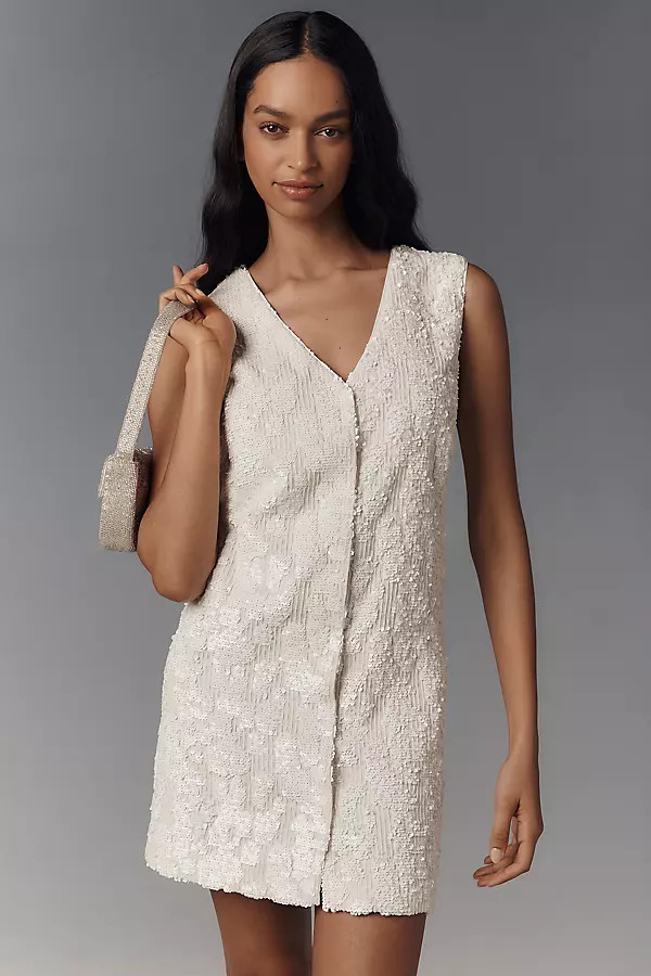 Sunday in Brooklyn Sequin Vest | Anthropologie (US)