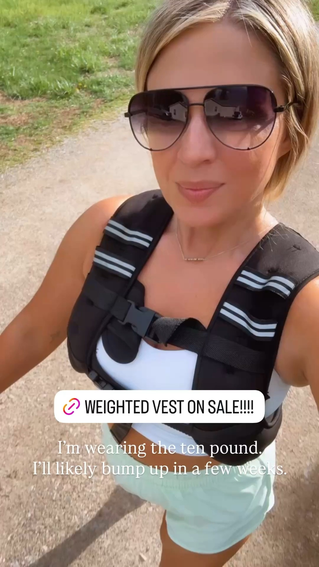 Weighted vest on sale
10 lbs 
Workout fit 

#LTKActive #LTKfitnessgoals #LTKSaleAlert
