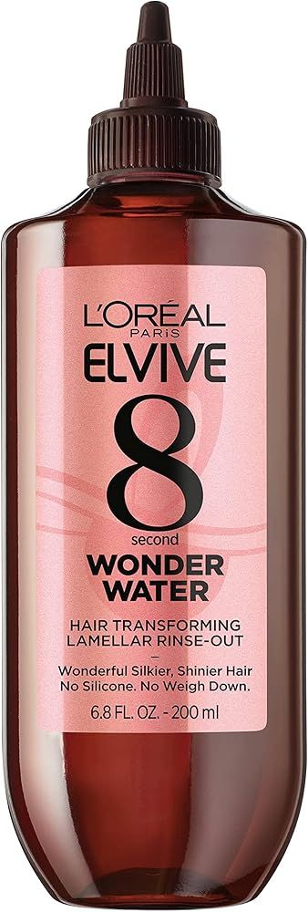 Amazon.com: L’Oreal Paris Elvive 8 Second Wonder Water Lamellar, Rinse out Moisturizing Hair Tr... | Amazon (US)
