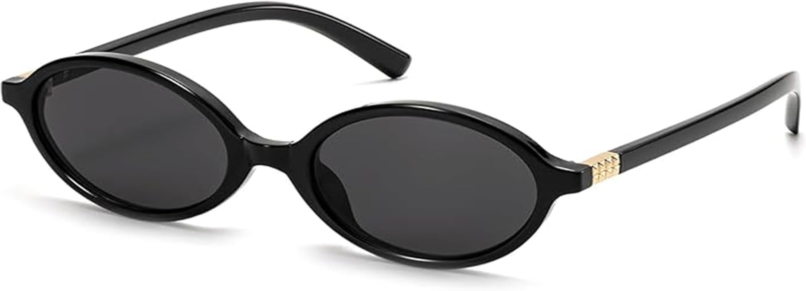 Retro Oval Sunglasses for Women Vintage 90s Y2K Fashion Shades Trendy Designer-Inspired Frame UV4... | Amazon (CA)