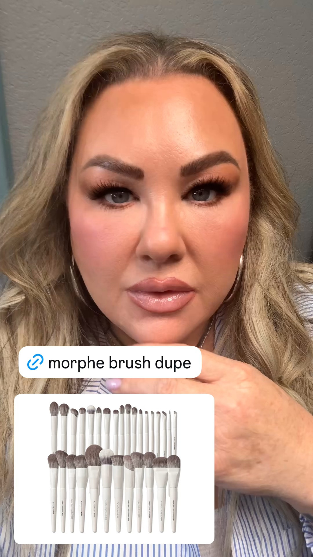 Morphe brush dupe💘


That VYNESTRA 30 Pcs Pro Grade Makeup Brushes Set is SUCH a fun find — it’s basically a Morphe dupe vibe with a huge variety of brushes in one set! 💖✨ According to the listings, here’s what you’re working with: ultra-soft vegan synthetic bristles, lots of face and eye tools for everything from foundation to blending, and a sleek professional look — perfect for everyday glam or pro use. 
This kind of set is super similar in concept to those Amazon brush sets people rave about as dupes for Morphe/MUAs — tons of shapes and sizes so you don’t have to buy individual brushes. While I couldn’t find specific user reviews for this exact VYNESTRA set online, brushes like this usually feel soft and pick up product well (especially for price-point sets), and they’re praised for being beginner-friendly while still functional for blending and contouring.  

#LTKselfcare #LTKBeauty #LTKgrwm