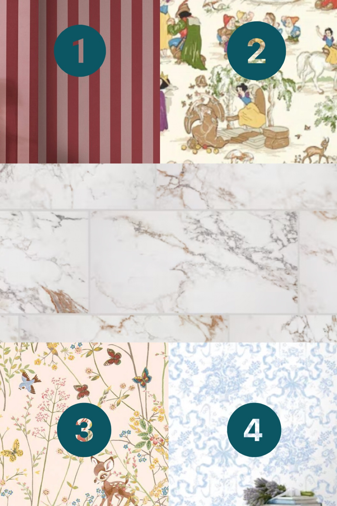 Wallpaper and tile options for my daughter’s bathroom! 

#LTKHome