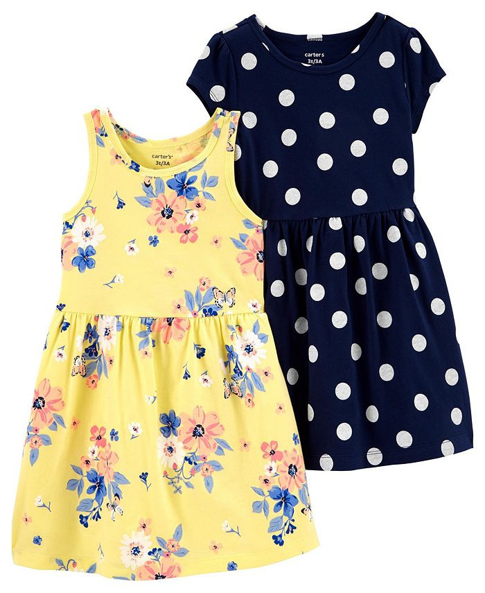 Toddler Girls Jersey Dress, Pack of 2 | Macys (US)