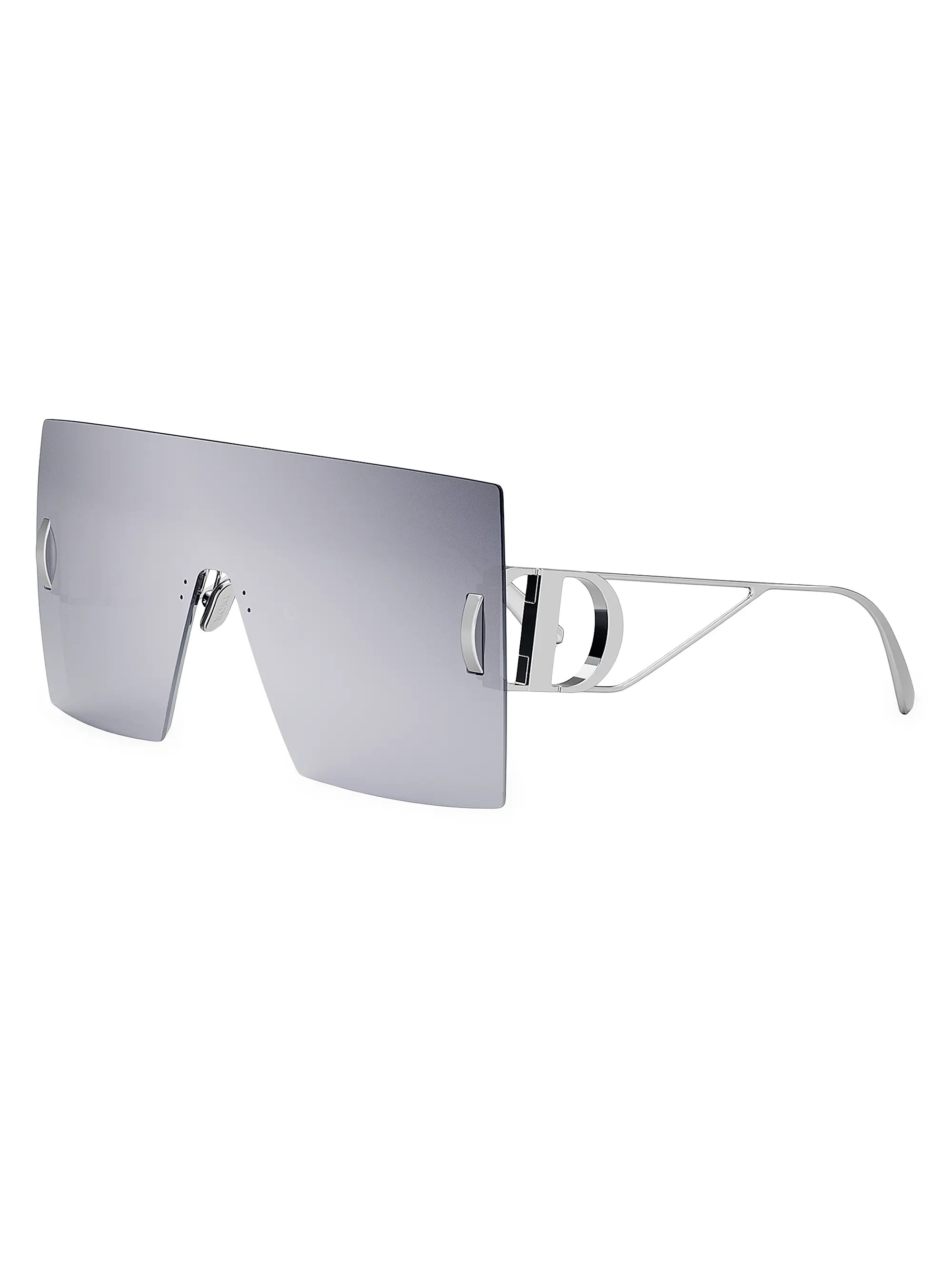 Shop Dior 30Montaigne M1U Mask Sunglasses | Saks Fifth Avenue | Saks Fifth Avenue