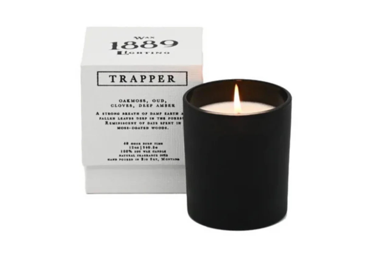 TRAPPER CANDLE | 12oz | Alice Lane Home Collection