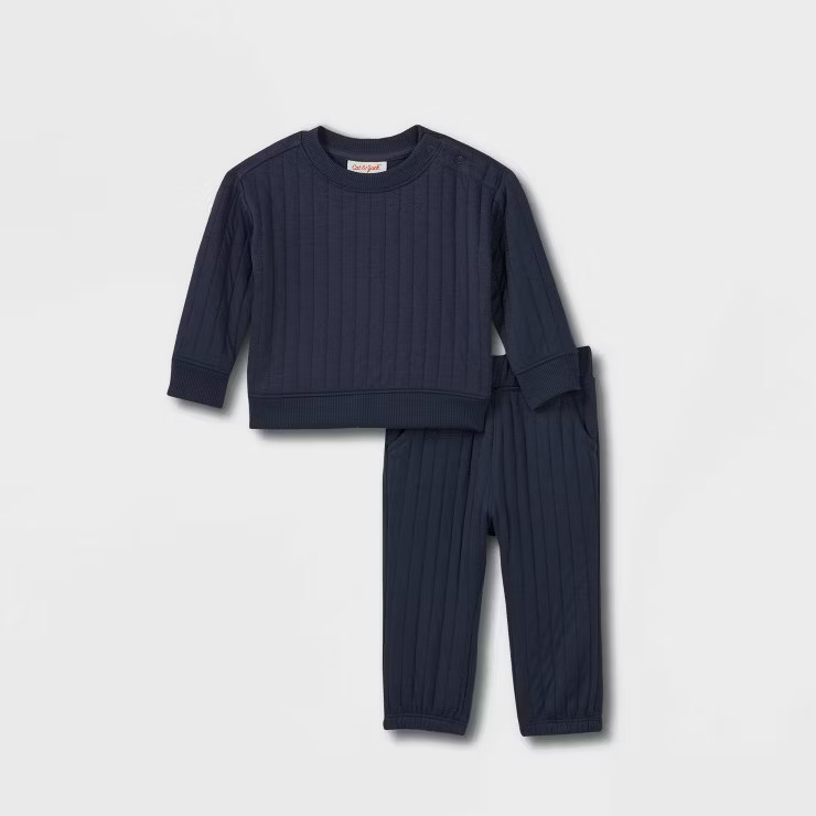 Baby Fleece Top & Bottom Set - Cat & Jack™ | Target