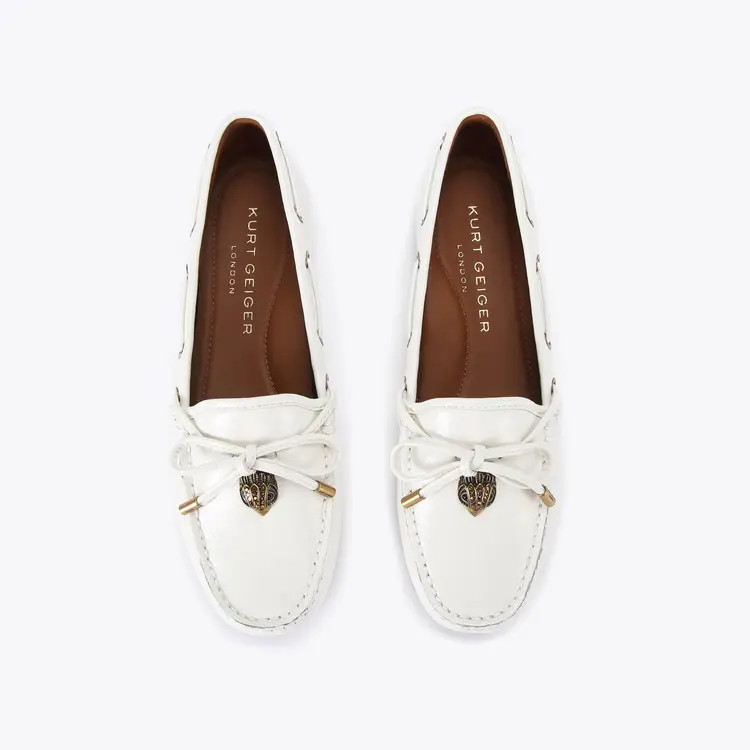 EAGLE MOCCASIN Bone Loafer by KURT GEIGER LONDON | Kurt Geiger UK