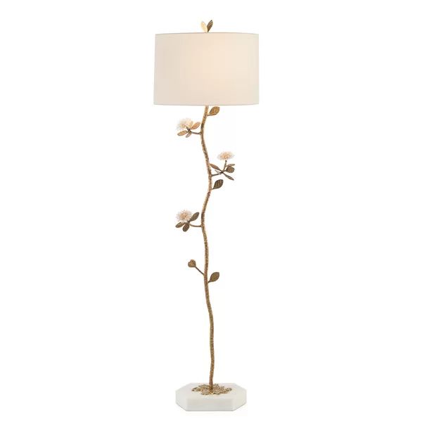 Quartz Bloom 66" Floor Lamp | Wayfair North America