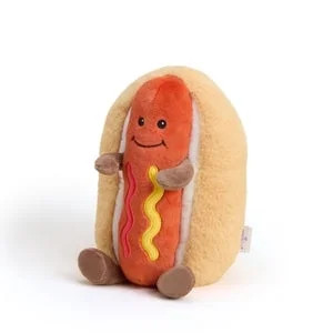 Hotdog Warmies Cozy Plush Heatable Lavender Scented Stuffed Animal | Walmart (US)