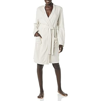 Amazon Essentials Women's Lightweight Waffle Mid-Length Robe (Available in Plus Size) | Amazon (US)