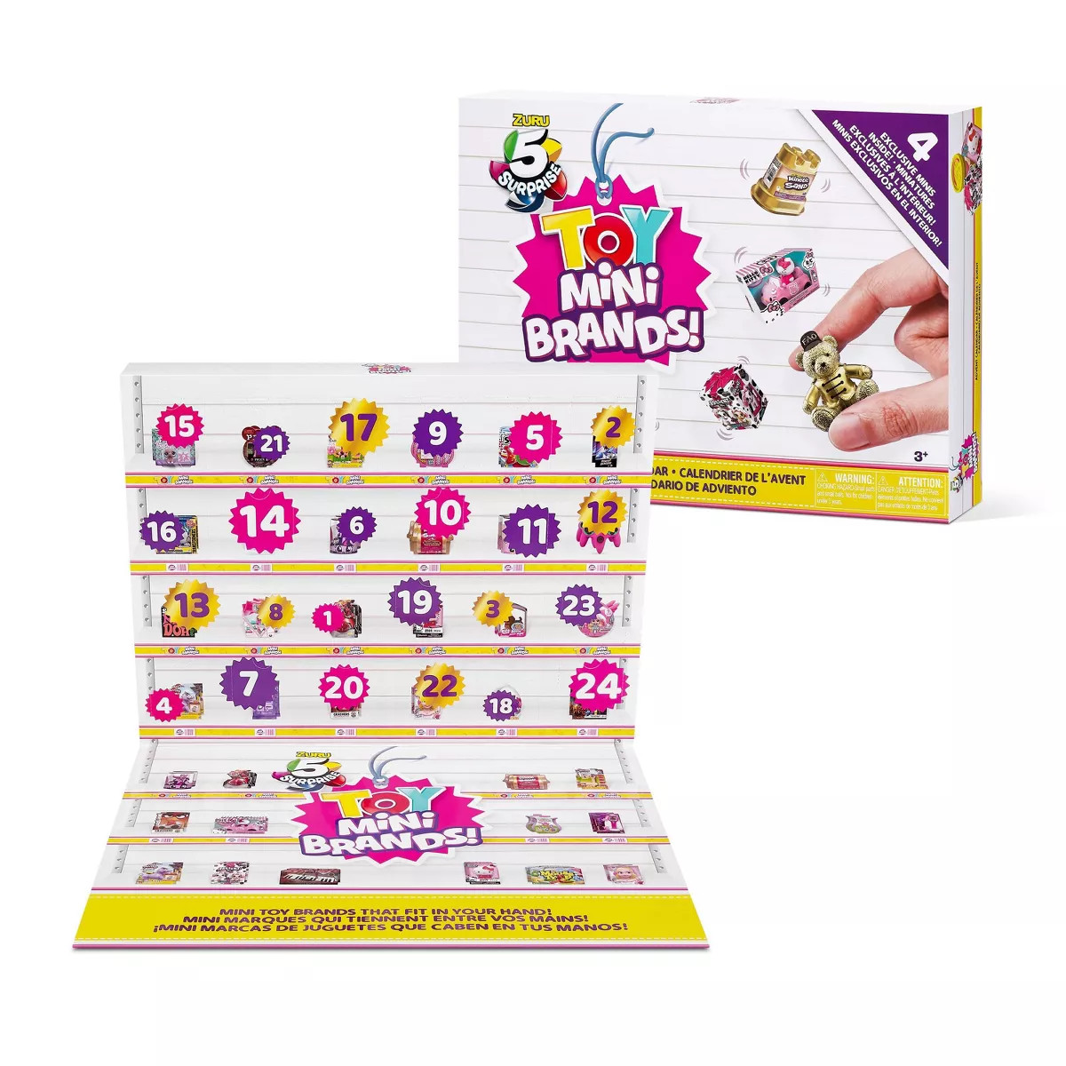 5 Surprise Toy Mini Brands Global Series 3 Advent Calendar | Target