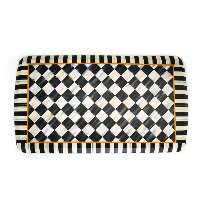 Courtly Check 20" x 36" GelPro Comfort Mat | MacKenzie-Childs
