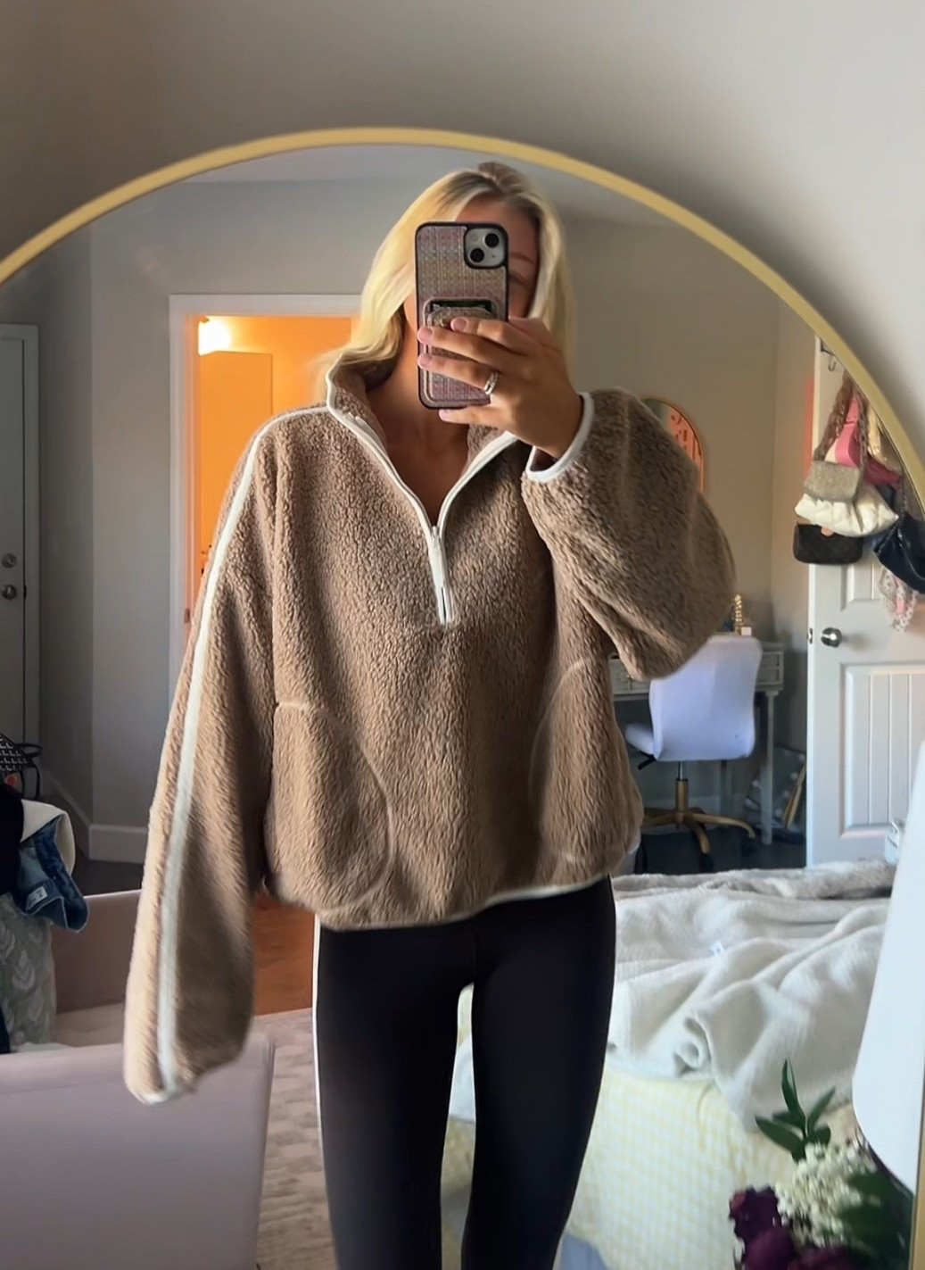 the best winter sherpa🤍❄️