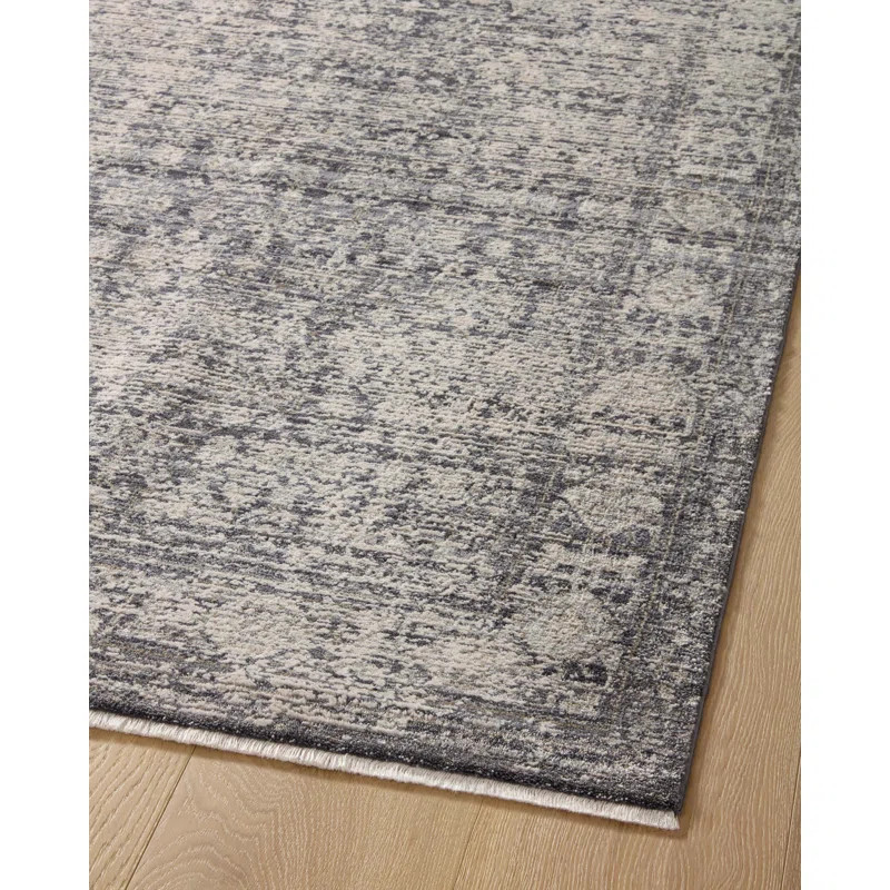 Amber Lewis x Loloi Alie Charcoal / Dove Area Rug | Wayfair North America