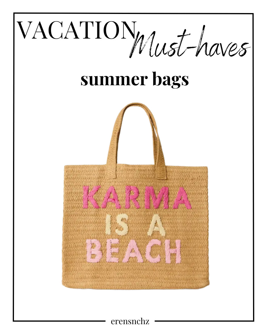 The Perfect Vacation Beach Tote: BTB Los Angeles Pastel Woven Straw Bag!

The BTB Los Angeles Beach Tote is a must-have for your next vacation! Made from colorful woven straw with embroidered details, this roomy tote fits all your beach day essentials in style. Whether you're soaking up the sun in Ibiza or strolling through a European summer getaway, this bag is the perfect accessory! ☀️👜 #BTBLosAngeles #VacationStyle #BeachTote 

 #LTKWatchNow #LTKStyleTip #LTKItBag