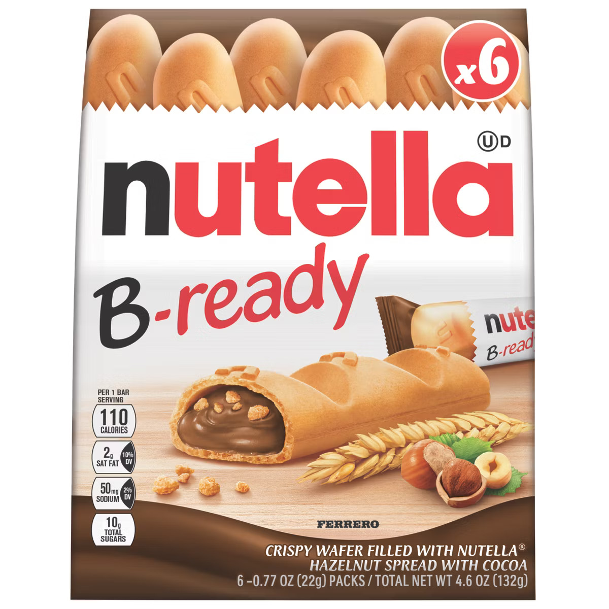 Nutella B-Ready Crispy Wafer | Target