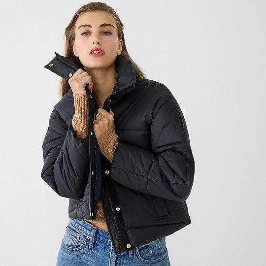 Limited-edition cropped puffer jacket | J.Crew US