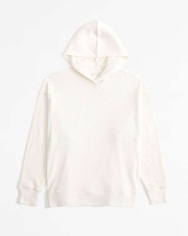 Lounge Cozy Rib Hoodie | Abercrombie & Fitch (US)