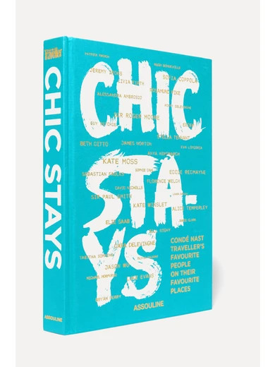 Chic Stays by Condé Nast Traveler hardcover book | NET-A-PORTER (US)