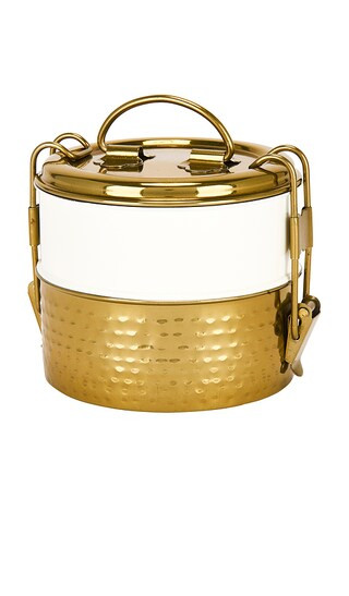 Tiffin 2 Layer Lunch Box in Copper | Revolve Clothing (Global)