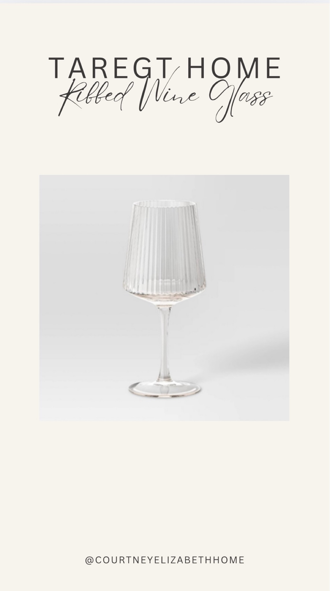 Gorgeous Ribbed Wine Glasses at Target! 😍

#LTKSeasonal #LTKHoliday #LTKHome