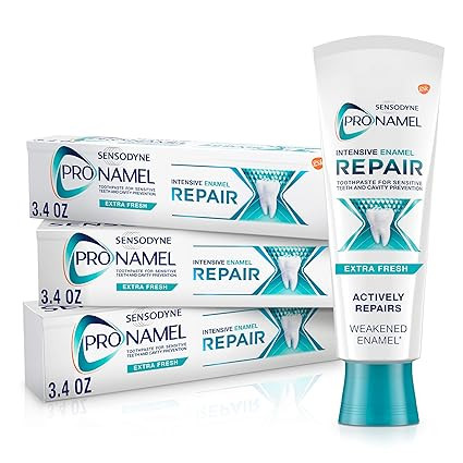 Sensodyne Pronamel Intensive Enamel Repair Toothpaste for Sensitive Teeth, to Reharden and Streng... | Amazon (US)