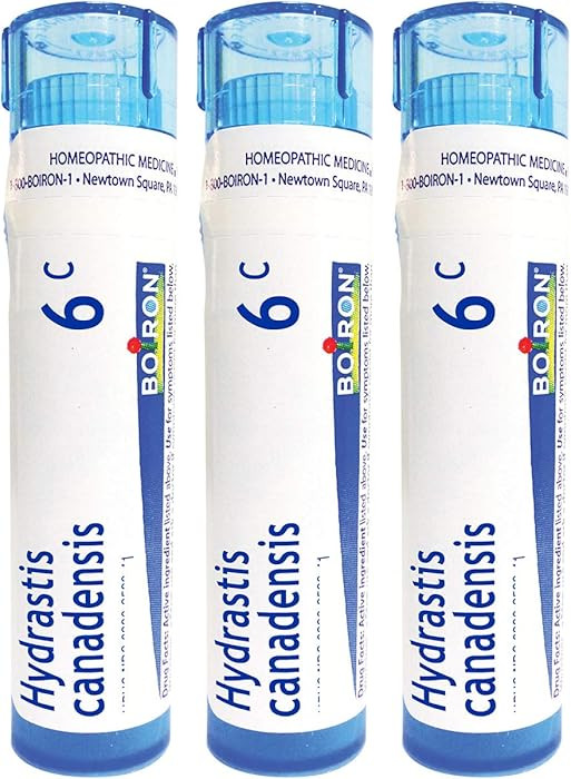 Boiron Hydrastis Canadensis 6c Homeopathic Medicine for Postnasal Drip - Pack of 3 (240 Pellets) | Amazon (US)