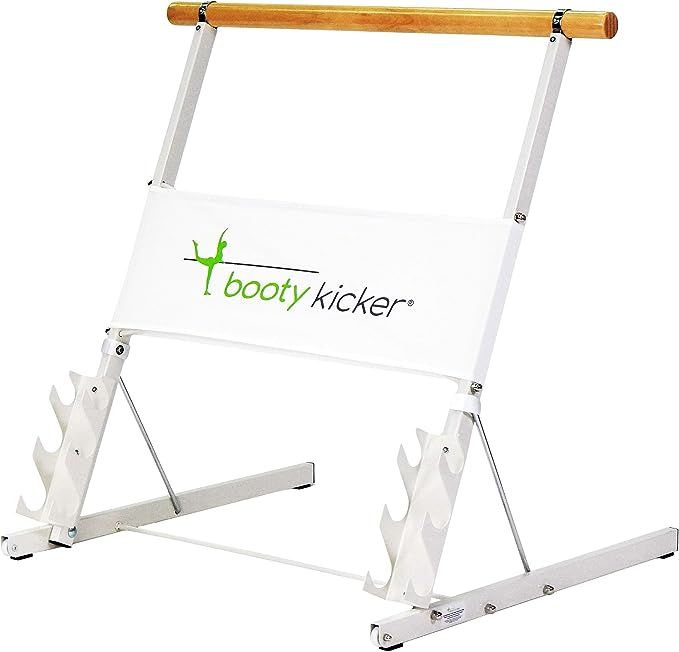 Booty Kicker – Home Fitness Exercise Barre, Folds Flat, Portable, Storable, Strong Angular Desi... | Amazon (US)