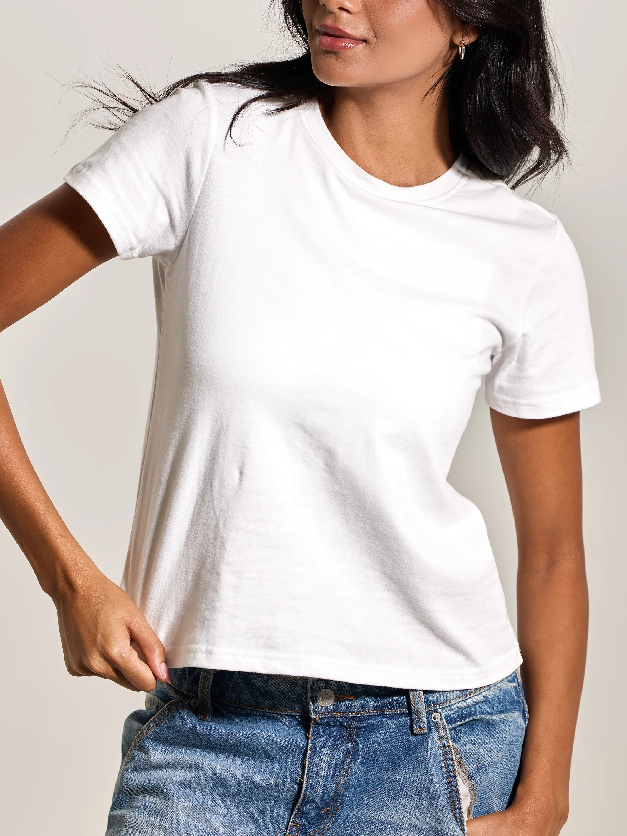 Cotton Tee Full Length | Klassy