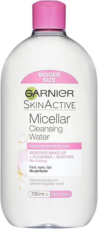 Garnier Micellar Cleansing Water 700ml, Gentle face cleanser & Make up Remover, Suitable For All ... | Amazon (UK)